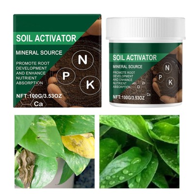 Bodenaktivator - Boden Conditioner, Pflanzen- und Blütenaktivator 10 D5H8 A6X0