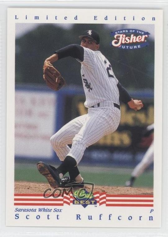 1992 Classic Best Fisher Nuts Stars of the Future Scott Ruffcorn Rookie RC 0j5