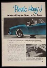 Kaiser-Frazer KF-161 Sports Car 1953 Prototype report Henry J engine