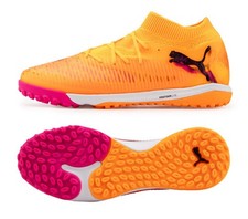 PUMA Men Future 8 Pro Cage Cleats Soccer Orange Futsal Shoes Boot Spike 10859203