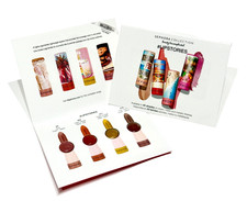 SEPHORA LipStories COLLECTION Lipstick SAMPLE SET of 4 Pods NEW IN CARD SEALED