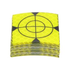 40pcs Survey Reflector Sheets 40mm Self-adhesive Survey Target Mark, Green