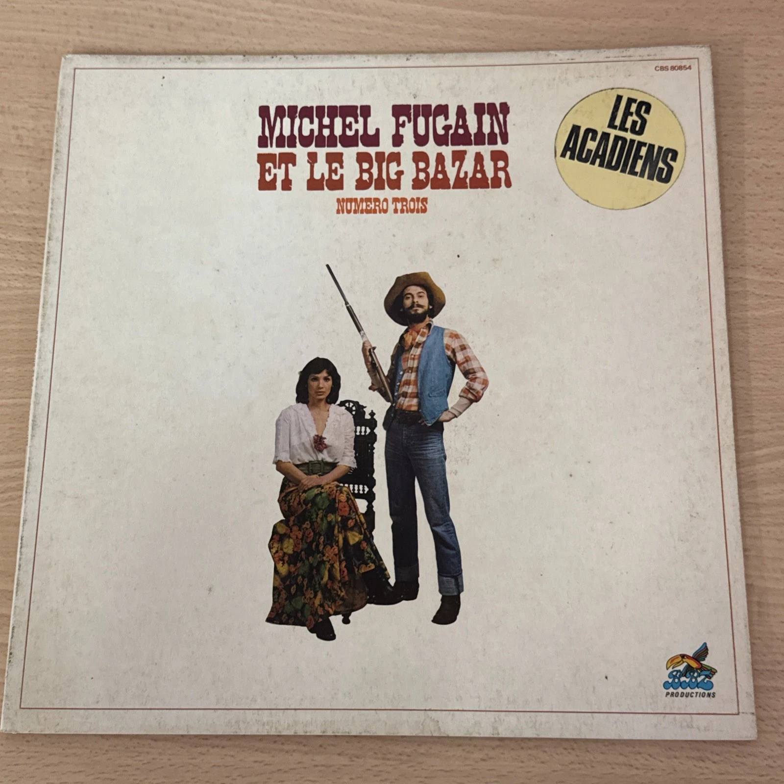Vinyle 33 T 33 Tours Michel Fugain Et Le Big Bazar Numéro Trois CBS 80854