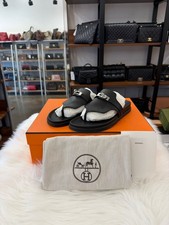 Hermes Empire Sandals A Black H221074Z 155018071