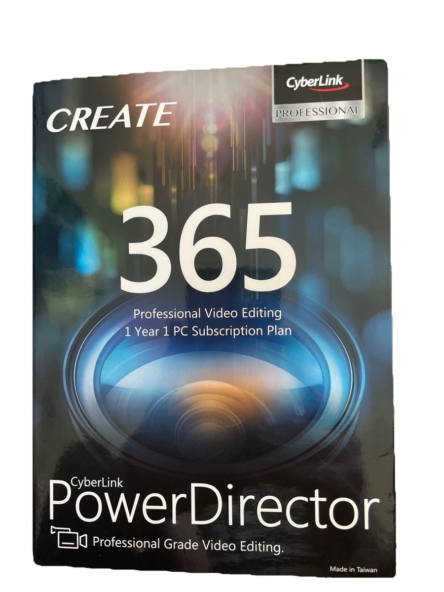 CyberLink PowerDirector 365 1年版 Amazon.com: CyberLink PowerDirector 365 - 1 year