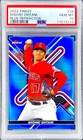 Shohei Ohtani RARE BLUE REFRACTOR /150 SSP TOPPS CHROME NON AUTO HOF ROY PSA 10