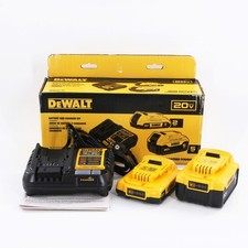 DEWALT DCB225-2C 20V MAX Charger Kit & 2 Batteries - New Open Box (PZ2003544)
