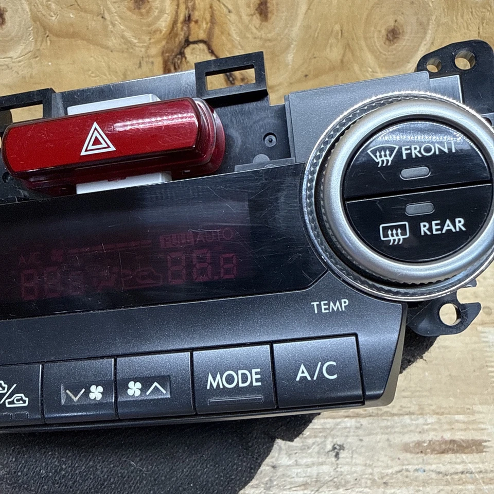 08-14 SUBARU WRX STI DIGITAL CLIMATE CONTROL SWAP 2011-13 FORESTER LIMITED AC Foto 4 de 4