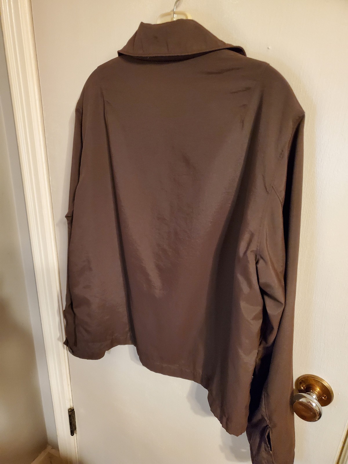 Gap Brown Jacket Mens Small NICE Polyester Nylon … - image 6