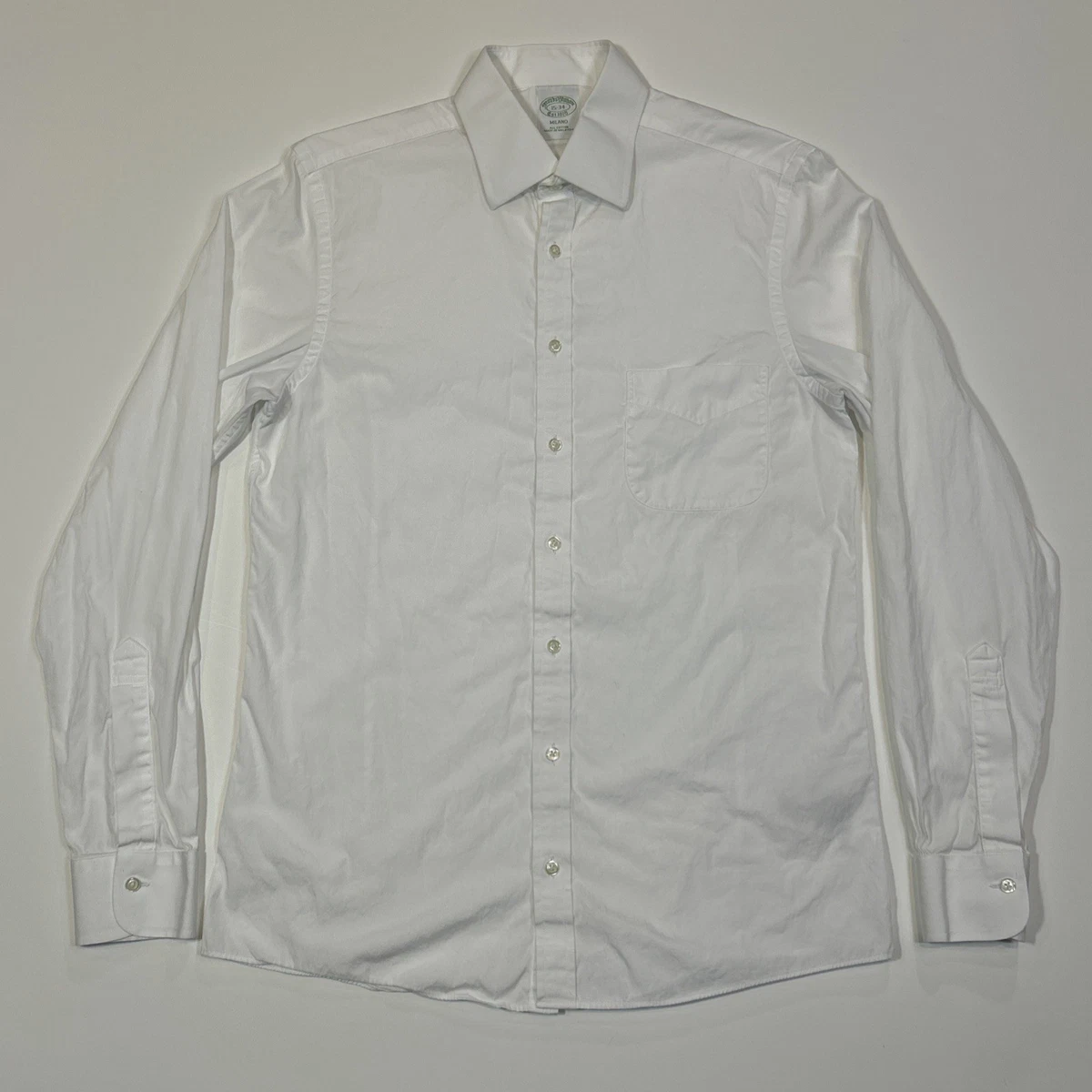 Brooks Brothers White Slim Dress Shirts for Men for sale | eBay