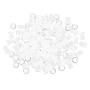100PCS Tube Rubber Hollow Sealing Plug Cartridge Elbow Stopper Fitting Q1F33075