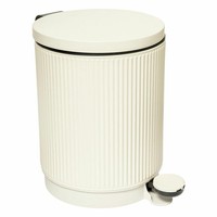 5Five Simply Smart MüLleimer Onyx Pedal-Abfalleimer Stahl Pp Beige 5 L 200173A