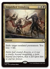 Anguished Unmaking #293 (NM) Commander: Secrets of Strixhaven SOC Magic MTG