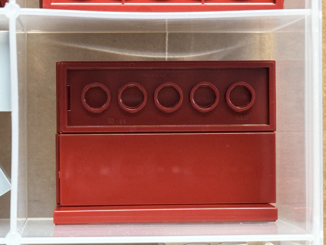 LEGO Parts - Dark Red Tile 2 x 6 - No 69729 - QTY 5 | eBay