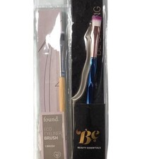 2-PK Cepillos delineadores de ojos (1) Cepillo Essentials Unicornio y (1) Cepillo Marca Encontrado
