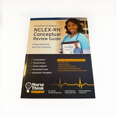 NurseThink for Students NCLEX-RN Conceptual Review Guide Trade Paperback Nursing
