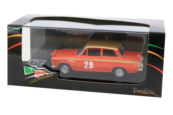 Trofeu 1/43 Ford Lotus Cortina Mkii #29 Monte Carlo 1966 Resin Modellauto-image