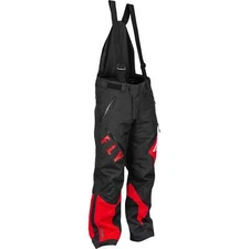 Fly Racing SNX Pro Insulated Snowmobile Pant - Black / Red - 470-6401