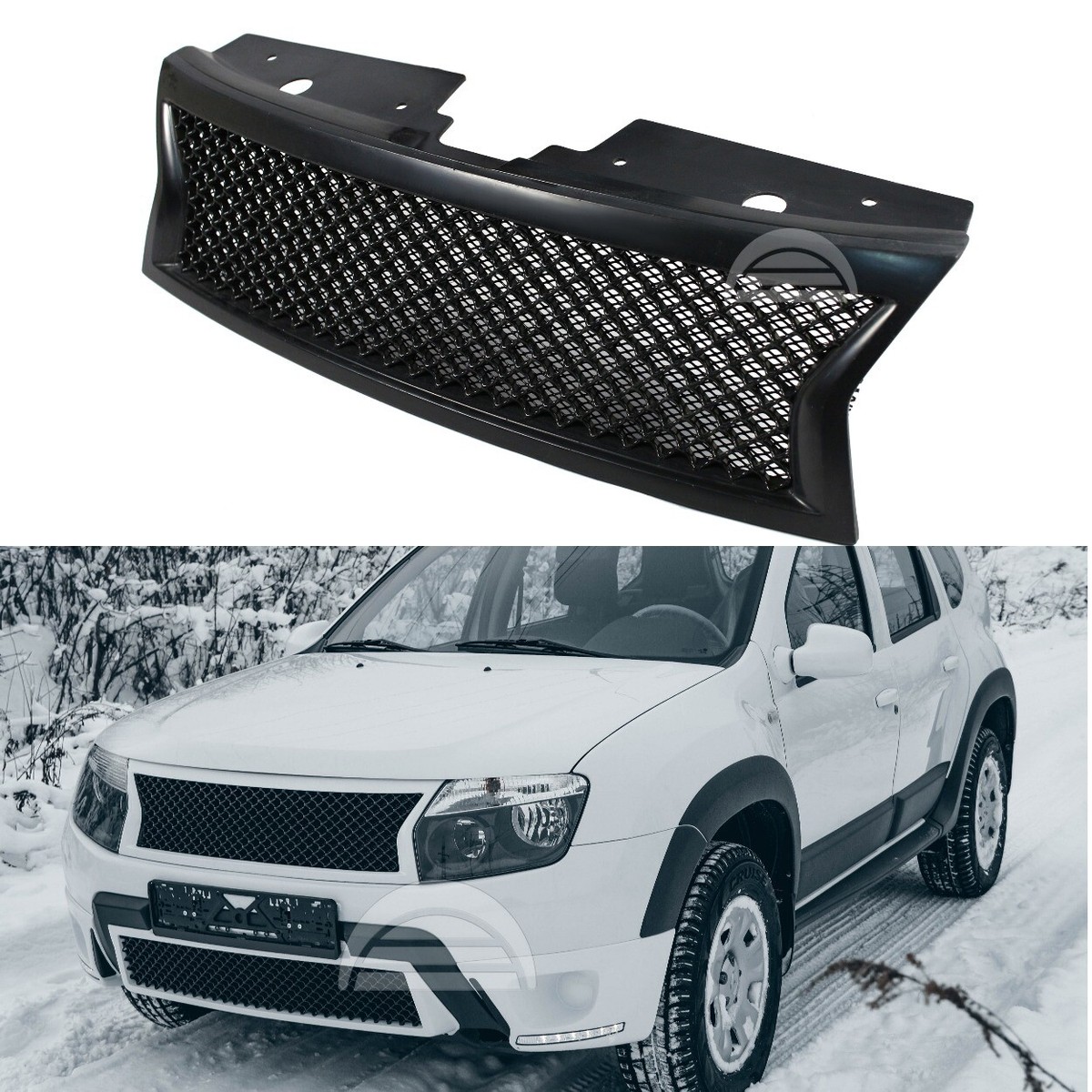 Grille De Calandre Neuve Pour DACIA DUSTER (2013-2017) - Pièce Aftermarket, Référence DC46232