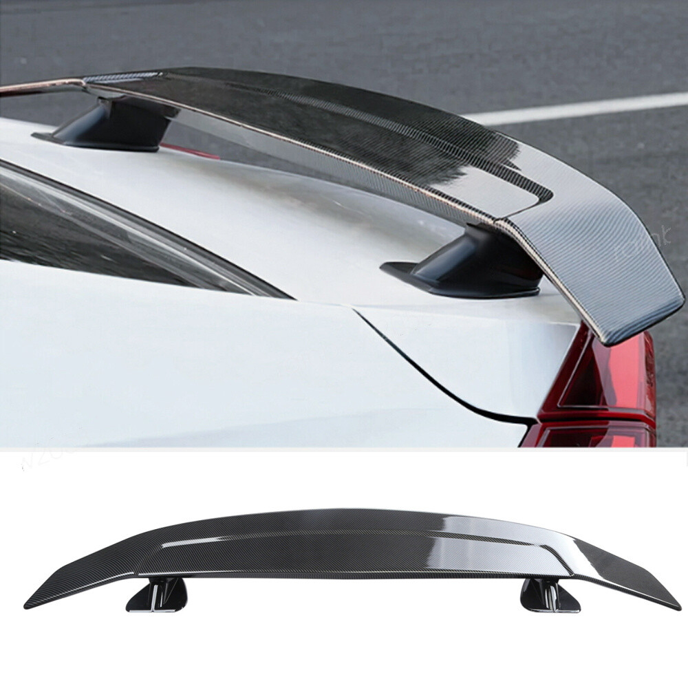 For Maserati Ghibli 2014-2023 46" Carbon Style GT Rear Trunk Spoiler Racing Wing