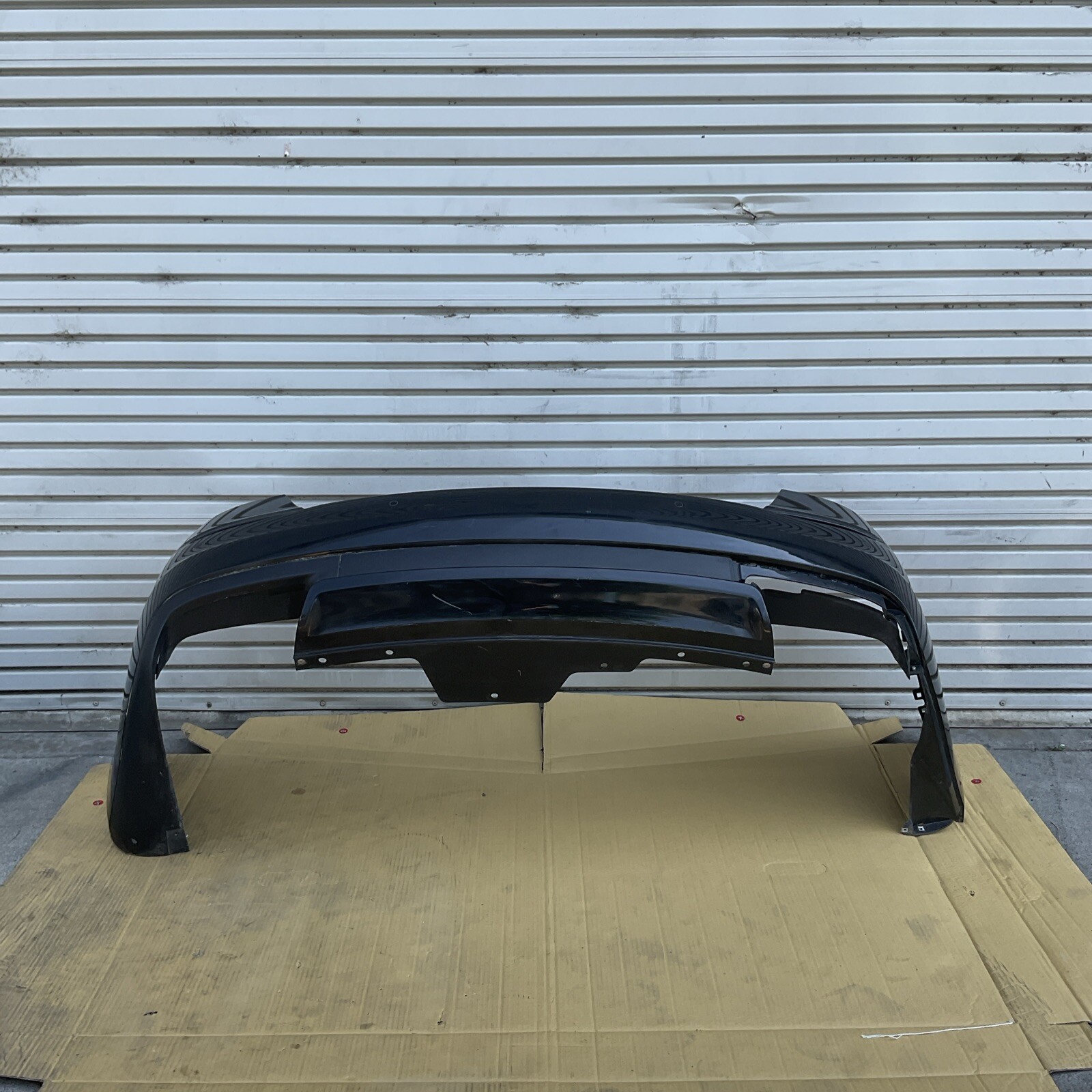 14-17 Maserati Quattroporte M156 Q4 Rear Bumper Cover Black OEM