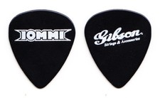 Vintage Black Sabbath Tony Iommi Signature Black Tour Guitar Pick