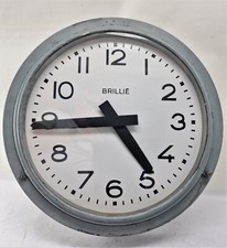 Große BRILLIE Bergbau Uhr - ca 1948 - Unter Tage Betrieb einer SAAR Grube