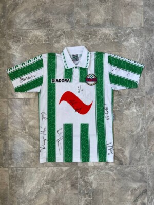 Maillot rétro football domicile Rapid Wien 1994 1995 Diadora
