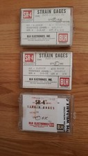 BLH, SR-4 STRAIN GAGES (15 gages total).