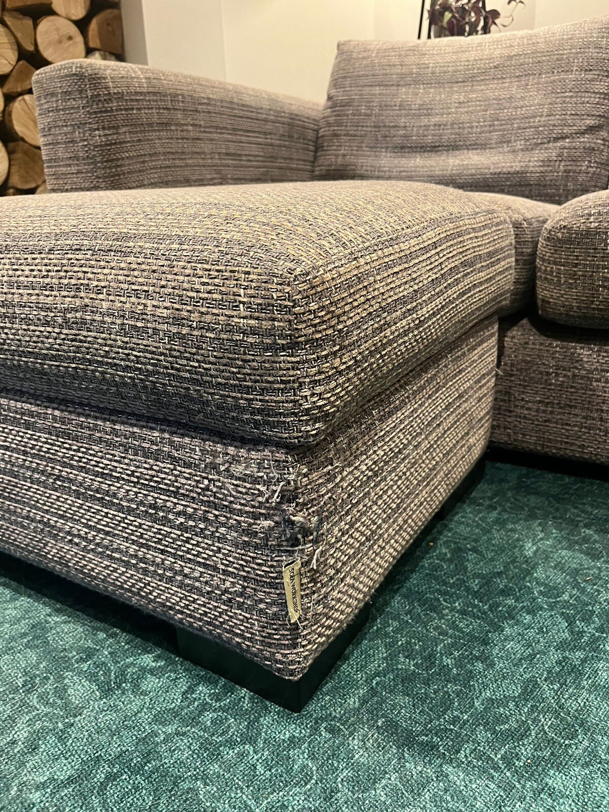 DFS 3 seater sofa, Armchair And Footstool eBay