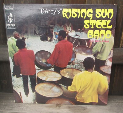 ''D'Arcy's'' Rising Sun Steel Band LP Vinyl Album 1972 1st US Press Lyon JML-101