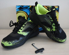 Heelys HE101128H Men's 8M Women's 9M Black/Neon Yellow Force Wheeled Shoes