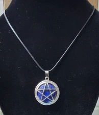 COLLAR DE CUARZO LAPIZLAZULI ESTRELLA ATRAE SUERTE Y DINERO PIEDRA 100% ORIGINAL