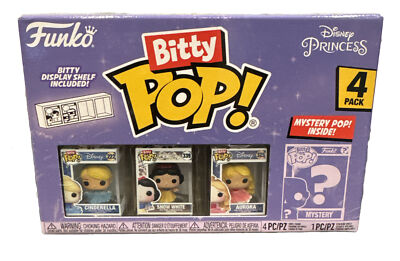 Funko Bitty Pop! Disney Princess Cinderella Mini Figure 4-Pack