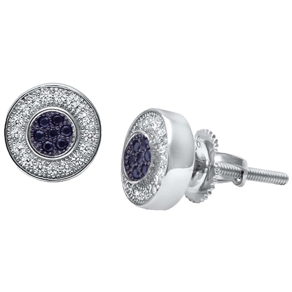 Onyx Onyx Stud Pendientes de Moda