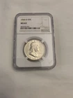 1960 D 50c Franklin Silver Half Dollar NGC MS63 Denver.