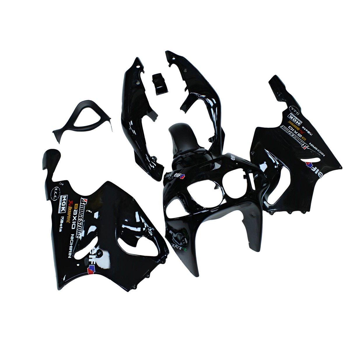 ABS Plastic Fairings Kit for Kawasaki ZX7R Ninja 1996 - 2003 Body