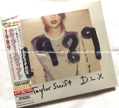 New Taylor Swift 19 Deluxe Edition Cd Dvd Photo Bonus Track Pocs Japan Ebay