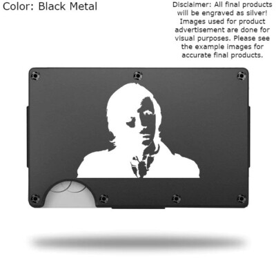 Custom THURSTON MOORE Laser Engraved Wallet - Pick A Wallet Color