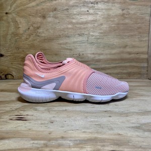 Nike Free Rn Flyknit 3 0 Women S Shoes Sizes 6 7 5 Pink Quartz White Ebay