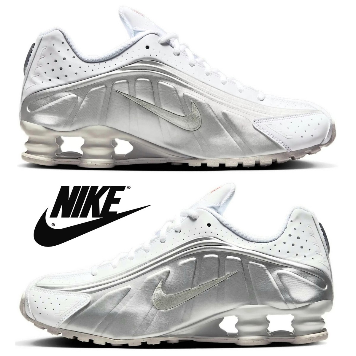 NIKE shox r4 白色 Nike Shox R4 Women's Shoes. Nike JP