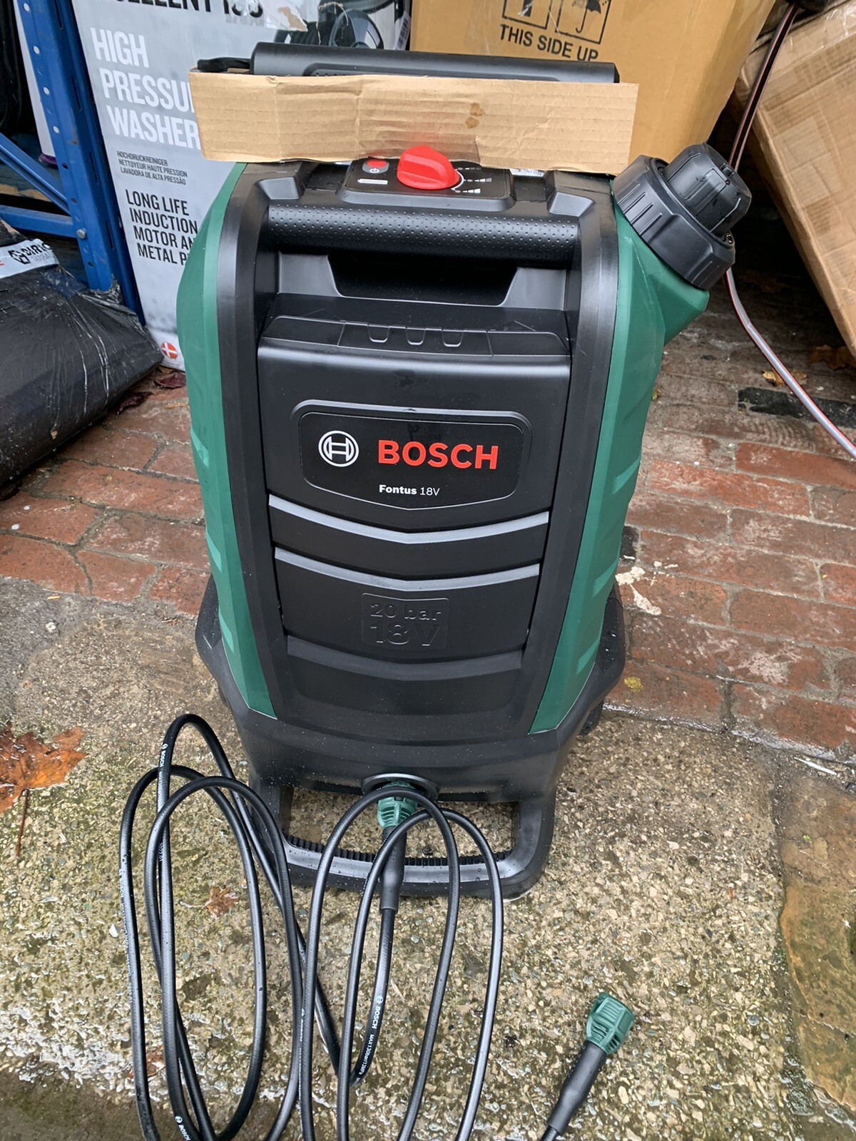 Bosch Cordless Outdoor Pressure Washer Fontus 18V LEAKS eBay