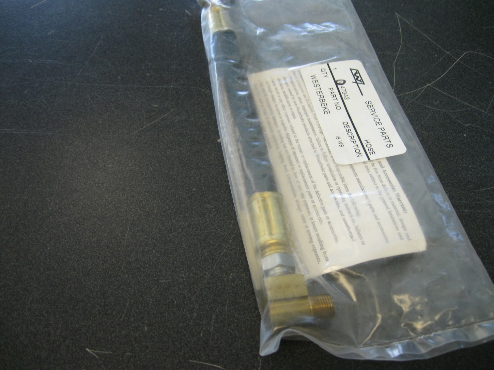 WESTERBEKE LIFT PUMP HOSE 047342 JA38