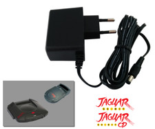 Power Supply for Atari Jaguar & Jaguar CD - 2m Cable - EU Plug AC Adapter PSU