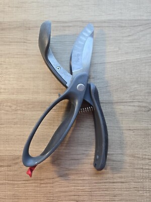 Pampered Chef Salad Chopper, Double Blades, Kitchen Shears, 9in, #2582