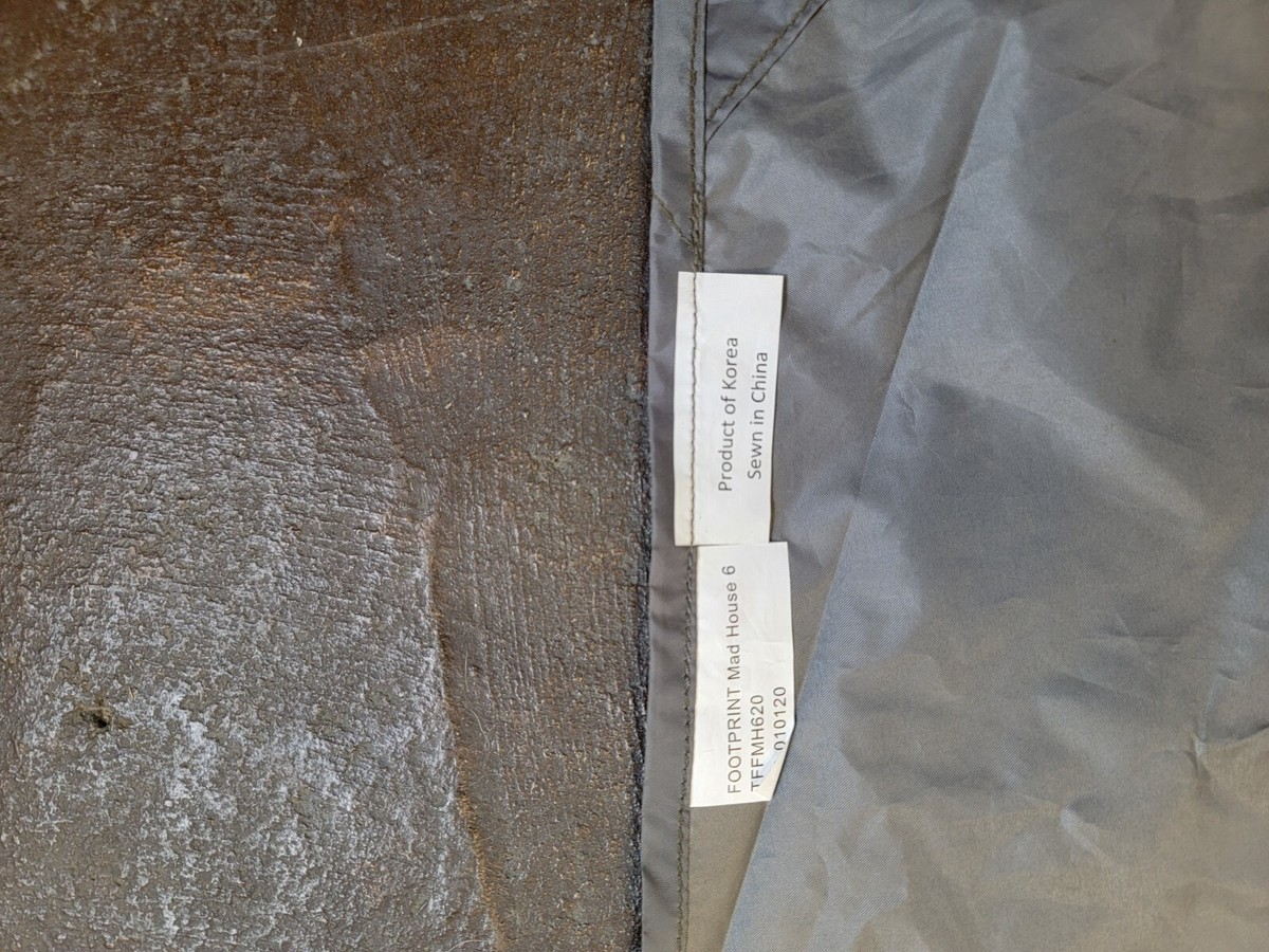 Big Agnes Mad House Tent Series Footprint - Used | eBay