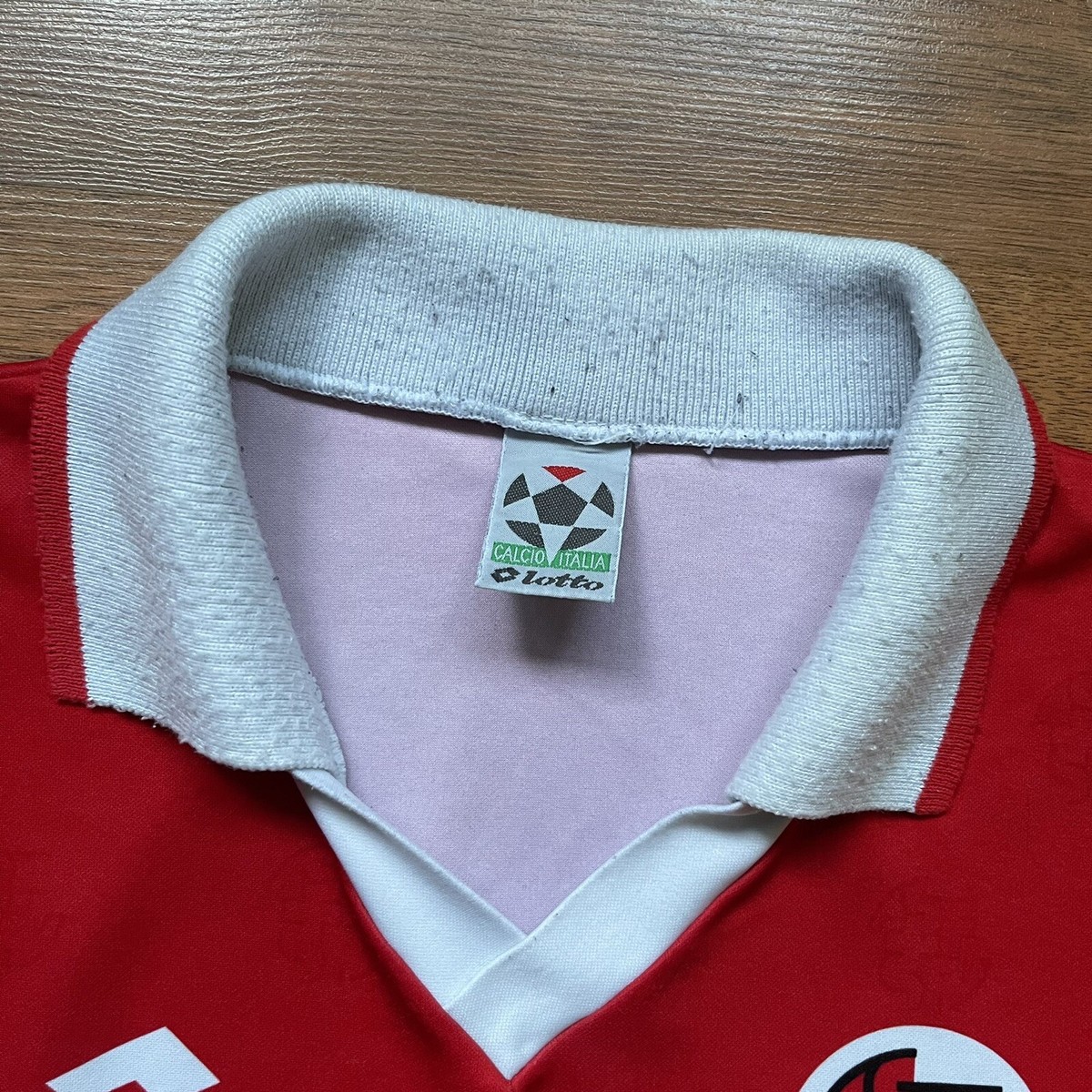 SWITZERLAND LOTTO 1994/1996 FOOTBALL HOME VINTAGE JERSEY SIZE “L