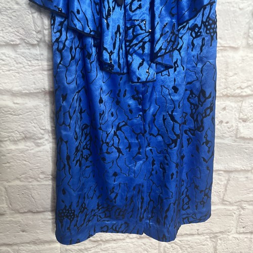 Ricki Rennèe Blue Retro Dress. Size 14.#WD - Picture 11 of 20