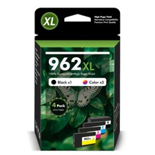 4pk 962XL Ink Cartridges For HP OfficeJet Pro 9010 9015 9016 9019 9018 9020 9025