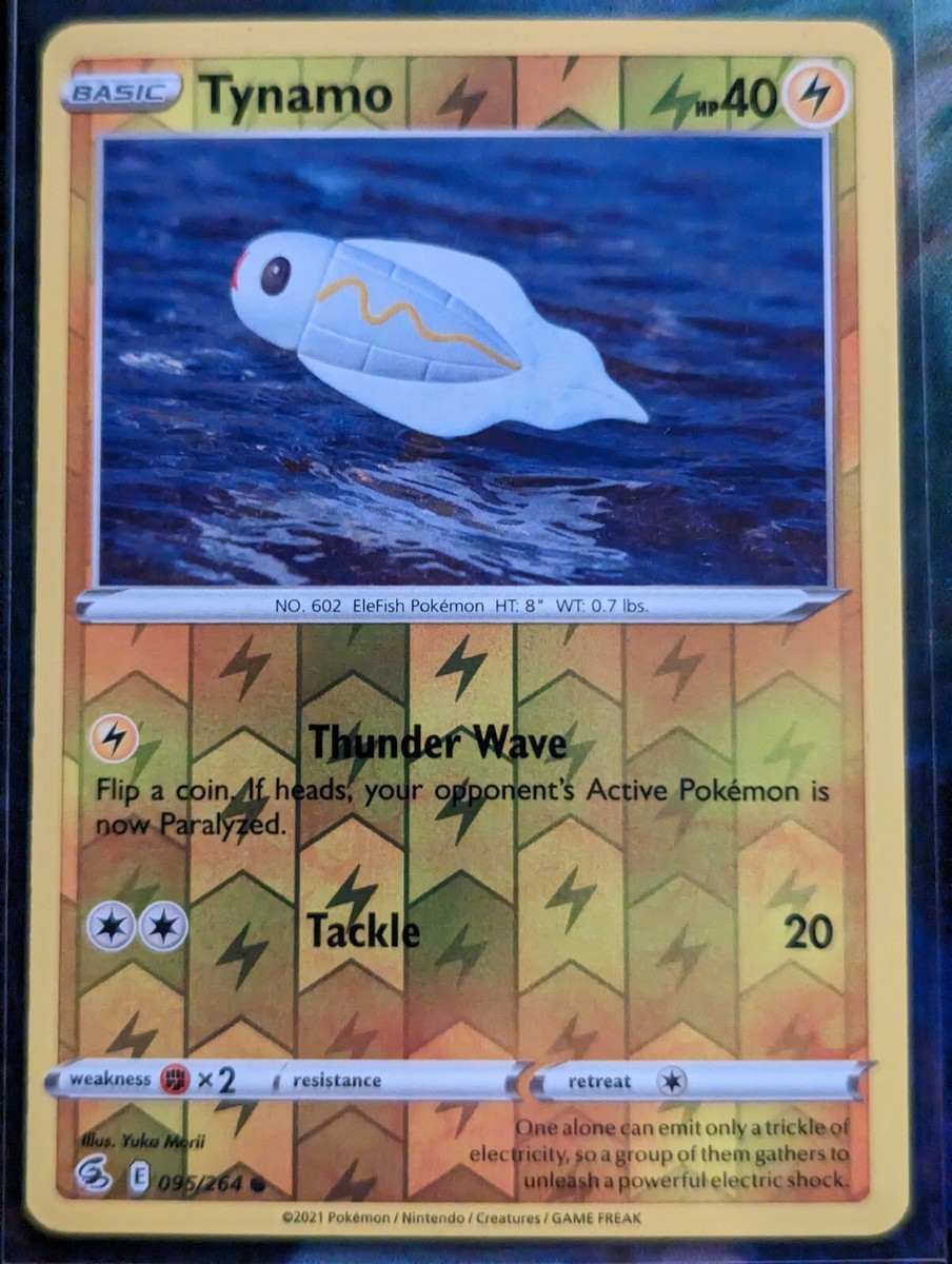 Pokémon TCG Tynamo Fusion Strike 095/264 Reverse Holo Common
